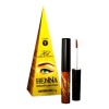 Delineador Polvo Para Cejas Henna Natural Semipermanente Hd