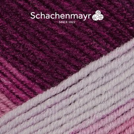Schachenmayr Soft & Easy Colour, 100 g Berry Colour Hand Knitting Yarn