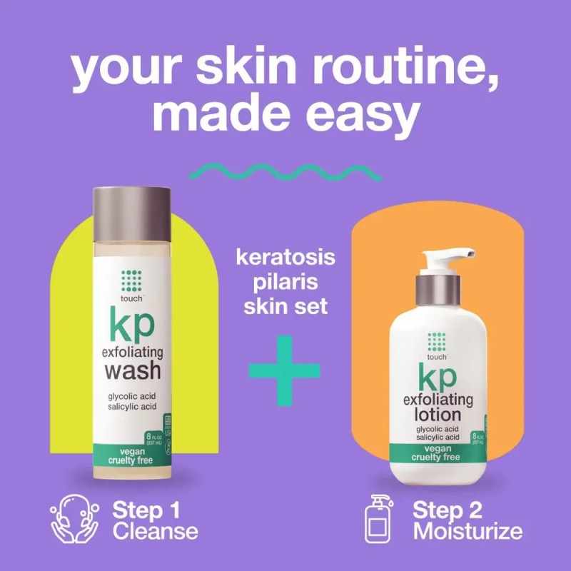 Touch Keratosis Pilaris Exfoliating Body Wash Cleanser - Gel