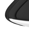 Exterior Side Pillar Molding Black Sleek Smooth Pillar Trim Corner