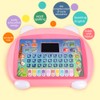 Kids Tablet English Learning Pad with LED Screen 8 Modes