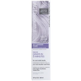 AGE beautiful Icy Lavender Demi Liqui-Creme 5-Minute Toner | Blend & Enhance Gray Hair with Cool Violet Tones | Eliminate Brass | Professional Salon Color