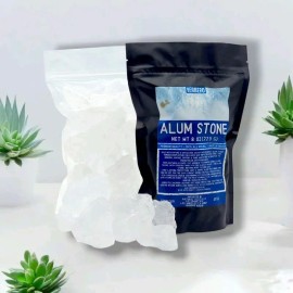 Alum Stone 8oz Natural Crystal Deodorant Shaving Aftershave Skin Care Multi Purpose Body Care Mineral Stick Antiperspirant Alternative