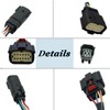Micarun 2 Pcs Halogen to LED Tail Light Lamp Wiring