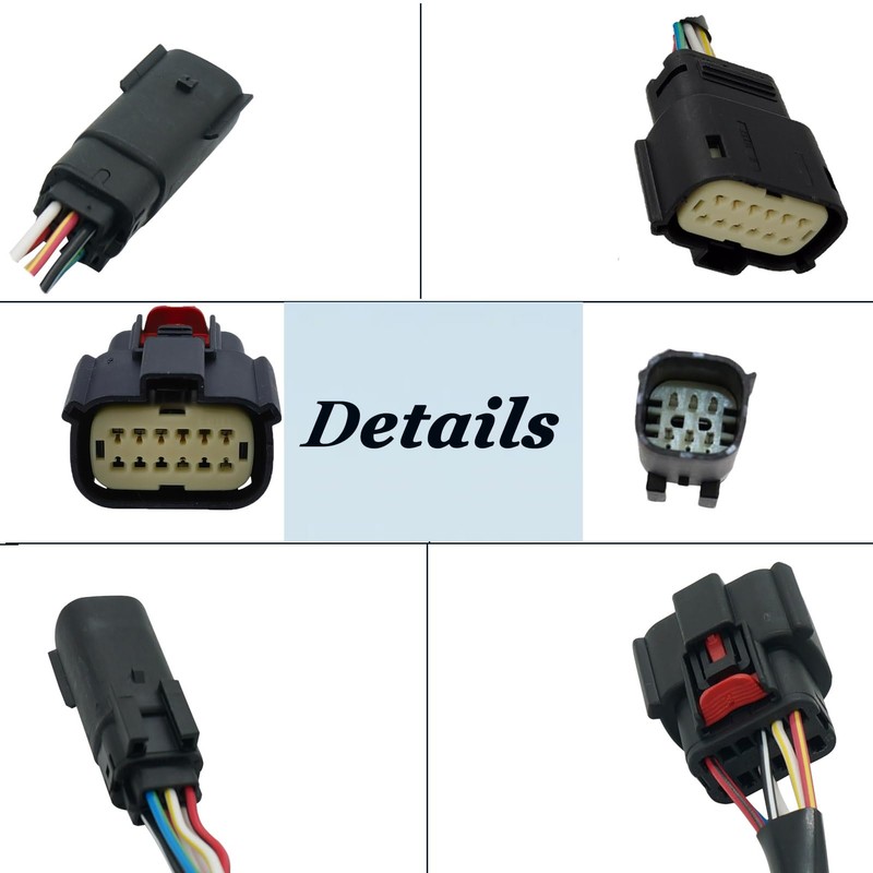 Micarun 2 Pcs Halogen to LED Tail Light Lamp Wiring