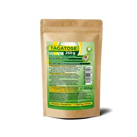 Tagatose Powder 250 g - Vegan, Sugar-Free & Calorie Reduced Table Sweetness with D-Tagatose - Natural Tagatose Sugar as Sweetener