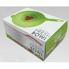 川崎合成樹脂 ベジタブル倶楽部(VEGETABLE CLUB) グッドワンフレッシュボウル グリーン PR-30