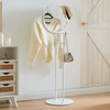 Kings Brand Furniture Cheska Suit Valet Stand with Circular Frame