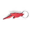 Komonee Parrot Red Bottle Opener Key Chain Metal Wildlife Bird