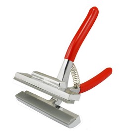 Alicates de lona para estirar lienzo con mango de retorno acolchado de resorte herramienta de pintura para estirar abrazadera arte pintura al óleo lienzo