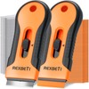 REXBETI Razor Blade Scraper Tool, 2 Pack Razor Scraper Set