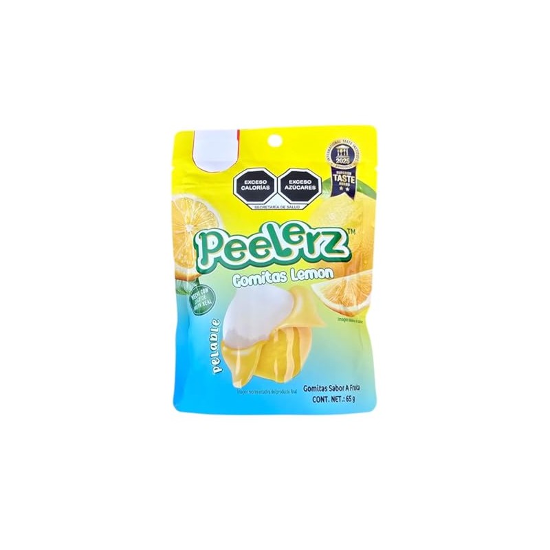 Gomitas de Lemon Peelerz Pelables, 62 g