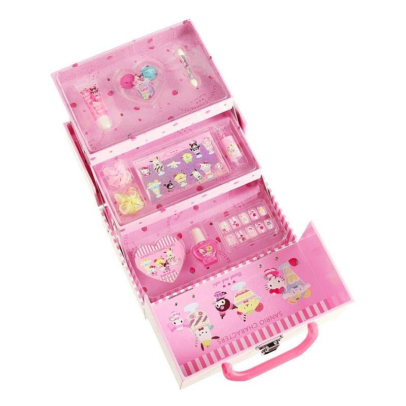 Race 900070 Sanrio Characters P Vanity Makeup Box, For 6
