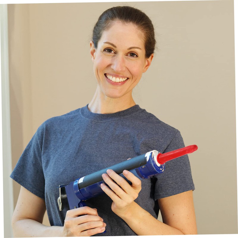 IMIKEYA 20pcs Nozzle Protective Cover Caulk Saving Caps Caulk Tip