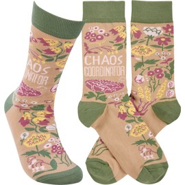 Primitives by Kathy Socks - Chaos Coordinator, One Size, Unisex, LOL Collection