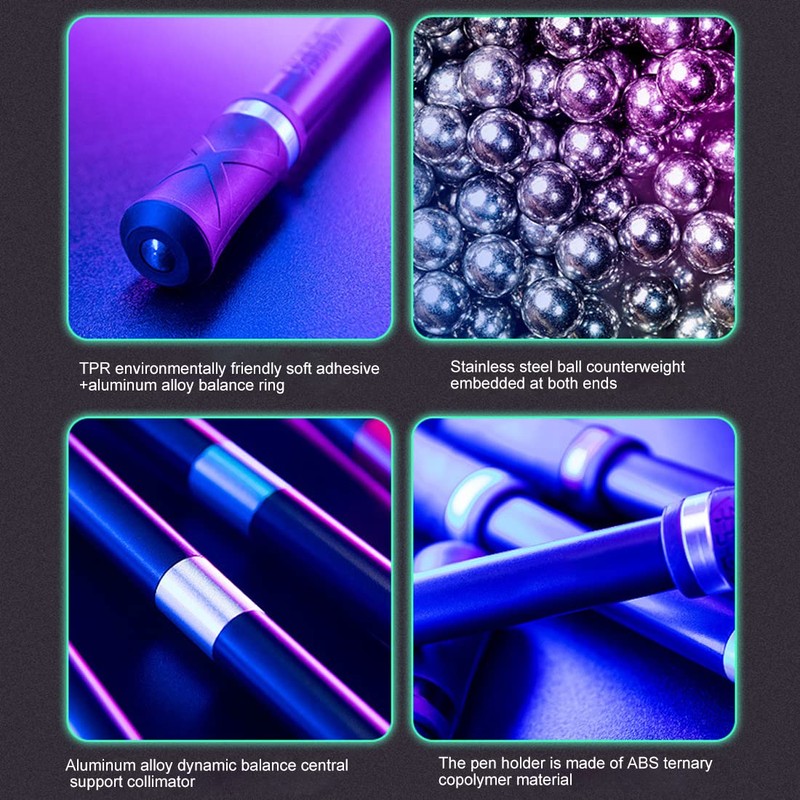 2 pieces rotating rotating pen, rotating finger, rotation pen, non-slip