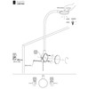 JUNKER Lighting Luce 12 V LED Caravan Light Reading Light
