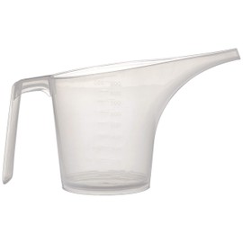 Fox Run Brands 4831 Easy Pour Measuring Cup with Funnel Spout, Clear Plastic, 3.5-Cup
