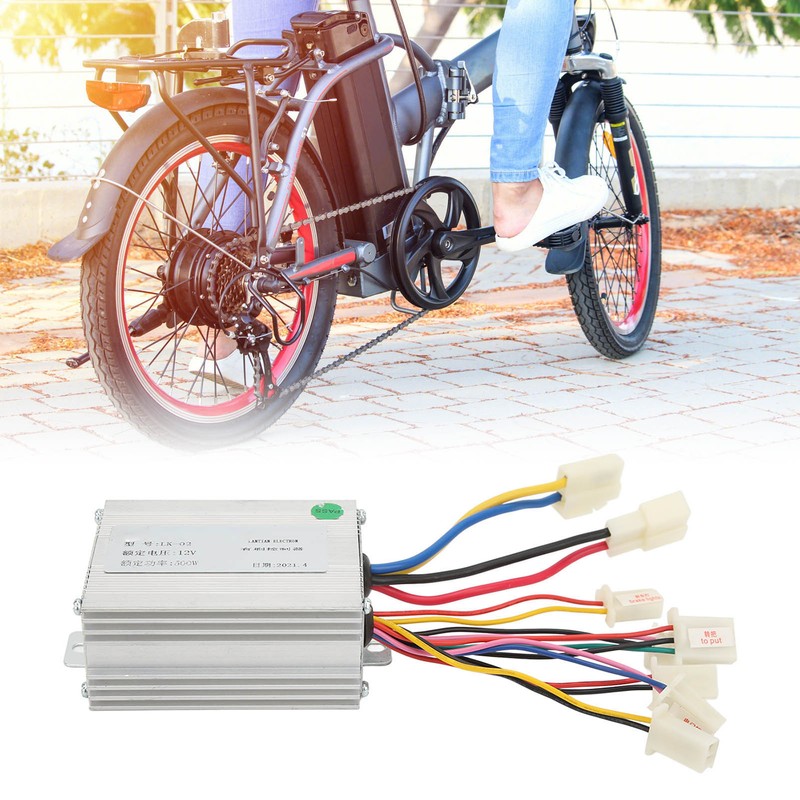 12V 500W Brush Motor Controller Electric Bike Motorcycle Controller Lock