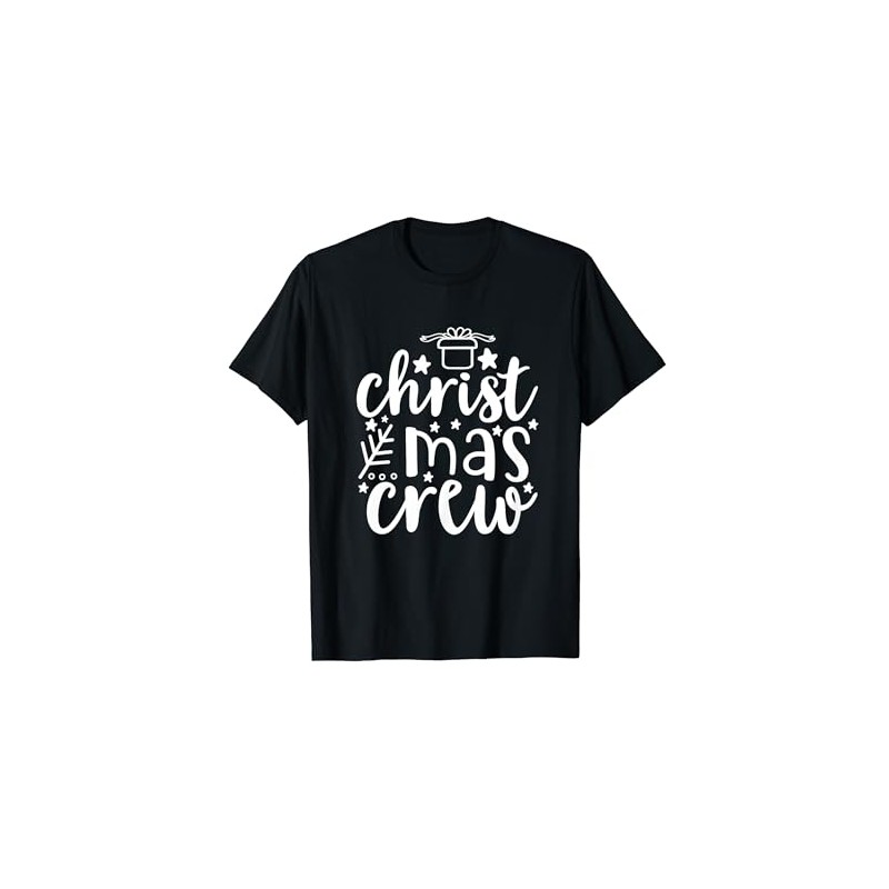 Christmas Christmas Crew T-Shirt, black