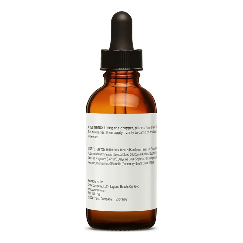Aceite Revitalizador Cremo Para Barba, Asombrosamente Superi