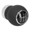 5 Speed Gear Shift Knob Genuine Leather Shifter Stick with