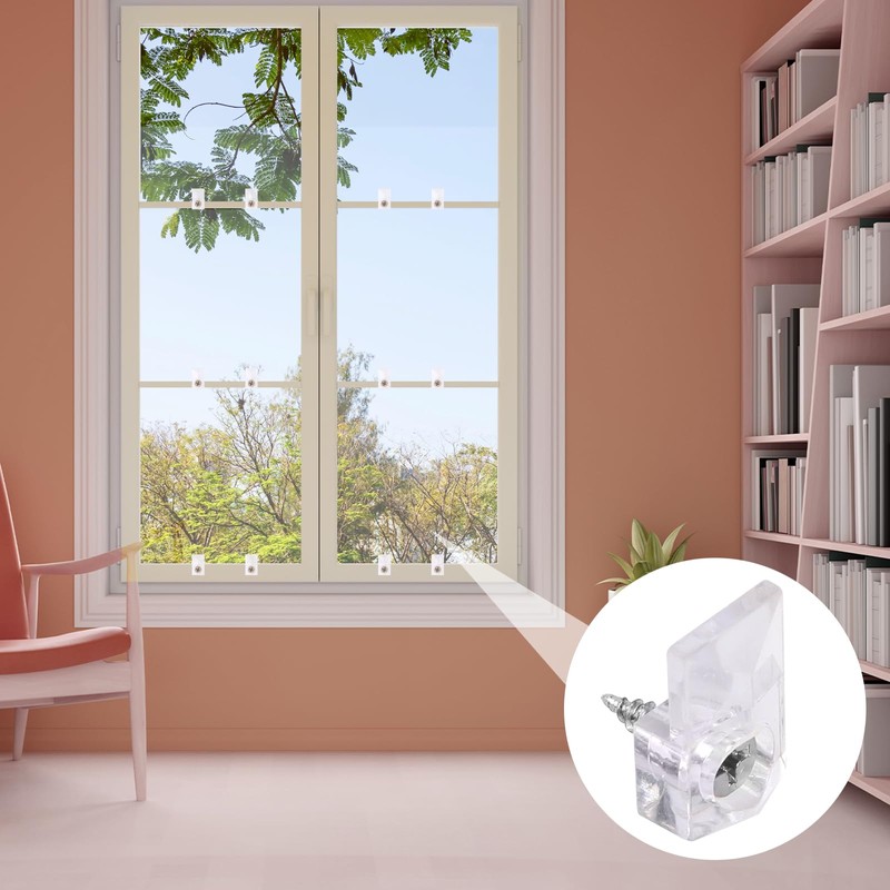 20 Set Mirror Hangers for Wall Mounting - Holders, Brackets,