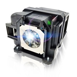 GOLDENRIVER EP88 / V13H010L88 Premium Quality Replacement Lamp with Housing Compatible with EPSON EP88 EX5230 EX7220 H568A Powerlite 1262W/955W/965/97/98/99W/HC 2000/HC 725HD/S17/S27/W17/W29/W21