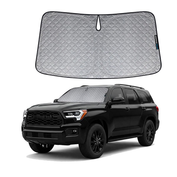 OTTO SHADES 6-Layer Extra-Thick Windshield Sunshade for Toyota Sequoia 2023-2025/