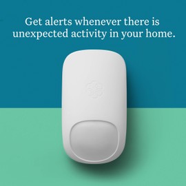 Ooma Motion Sensor, works with Ooma Smart Home Security. No contracts and free self-monitor plan. Optional professional monitoring, door/window, keypad, water sensor, and garage door sensor,White