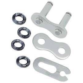 JT Chain JTC520X1RNNSL (520 Series) Nickel X-Ring Clip Type Connecting Link