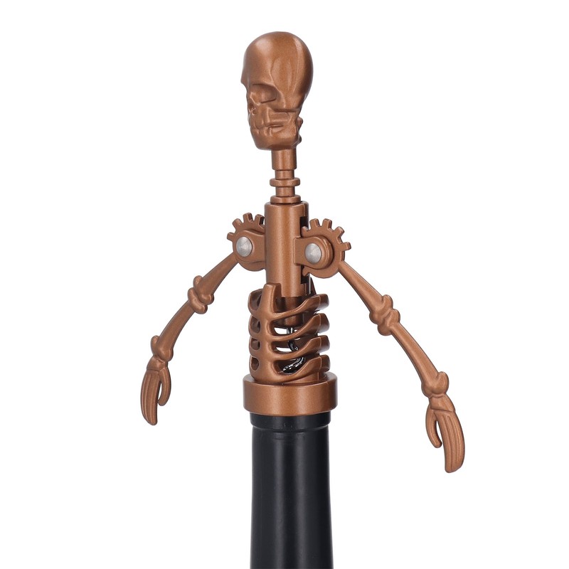 Skull Head Corkscrew Wine Bottle Opener Wine Opener for Birthdays