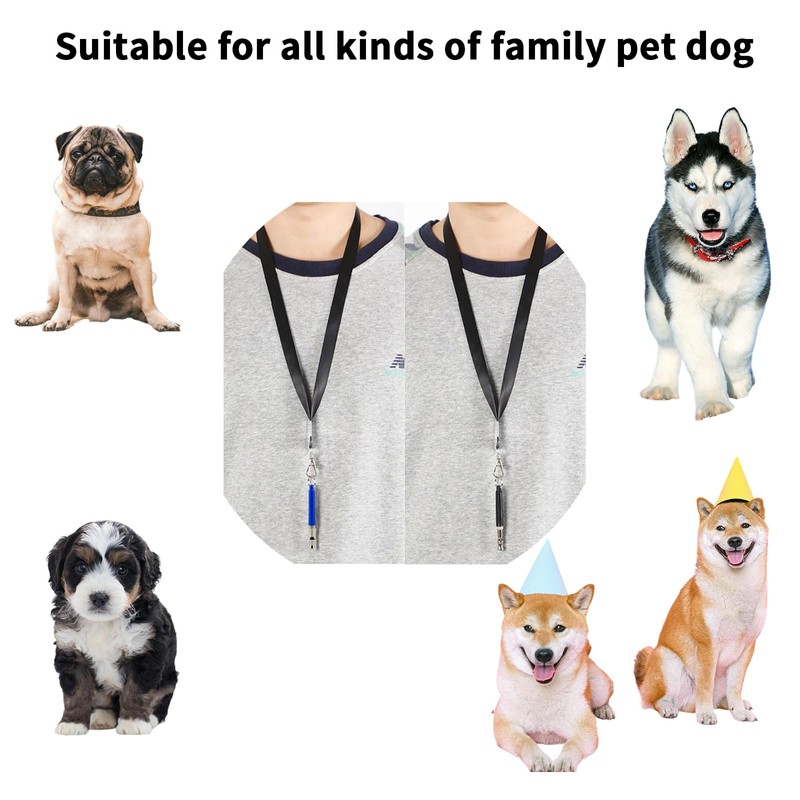 Bailinks Professional Ultrasonic Dog Whistle Set–Adjustable Frequency for Effective Training