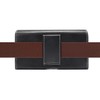 DFV mobile - Horizontal Leather Holster with Belt Loop for