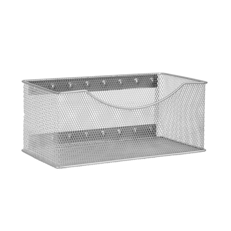 YBM HOME 2244vc Storage Basket, Silver