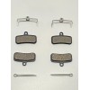 Unbranded Shimano Saint BRAKE PADS FRONT REAR Semi Metallic M810