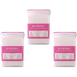 Toallitas para Pestañas 600 Hojas de Tela No Tejida de Color Claro Eliminador de Pegamento, Limpieza de Frascos de Desmaquillante, Uso en Maquillaje y Viaje