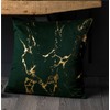 Red Rainbow 4 Pack Gold Metallic Velvet Cushion Covers Marble