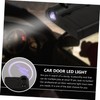Mikinona 2pcs Car Door Led Welcome Lamp Auto Door Courtesy