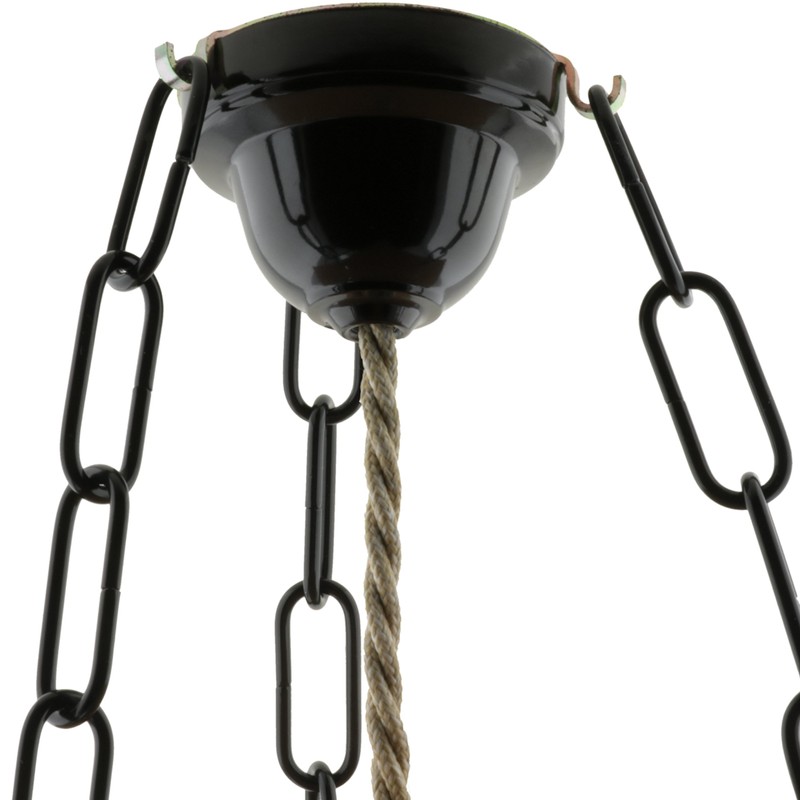 Art Deco Emporium 3 Hook Ceiling Rose Ring, 63 mm