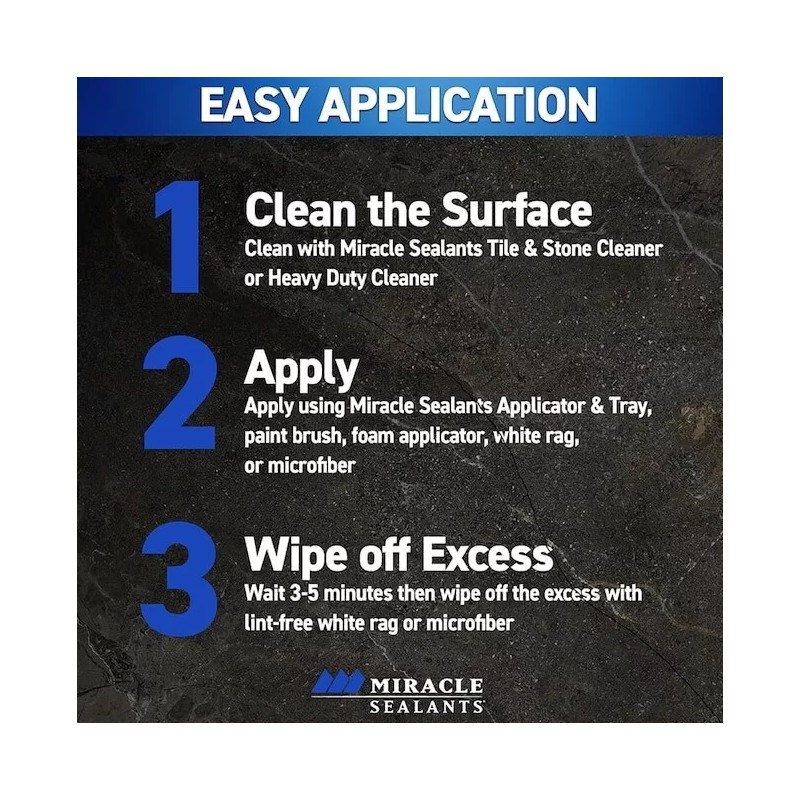 Miracle Sealants Tile Stone & Grout Sealer - 1 Gallon