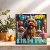Cockapoo Birthday Card 145 x 145mm