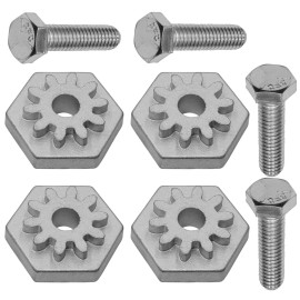Caltric 917-04074 Deck Adjustment Gear For Cub Cadet RZT-17 RZT-42 RZT-50 RZT-54 GT1554