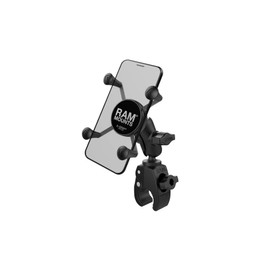 RAM MOUNTS X-GRIP & TOUGH CLAWS SET FOR SMARTPHONES SHORT ARM 1" BALL RAM-B-400-A-HOL-UN7BU BLACK