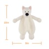 Apricot Lamb West Highland Dog Puppy Soft Baby Comforter for