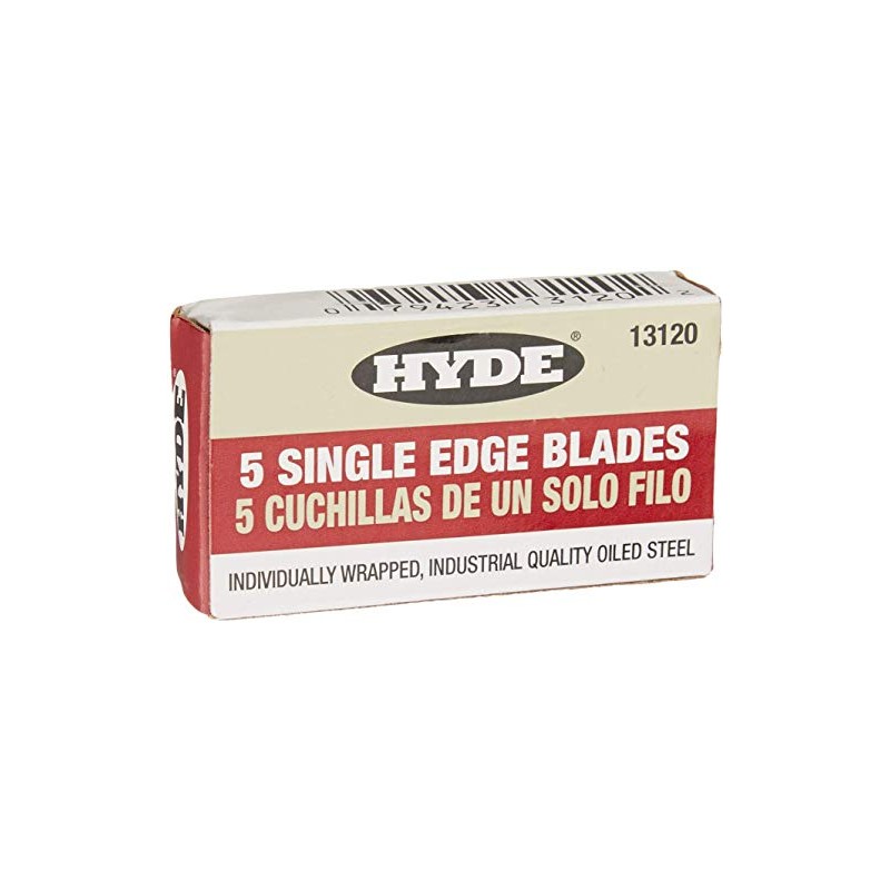 Hyde Tools 13050 Delta Heavy Duty Glass Scraper, 4 Pack
