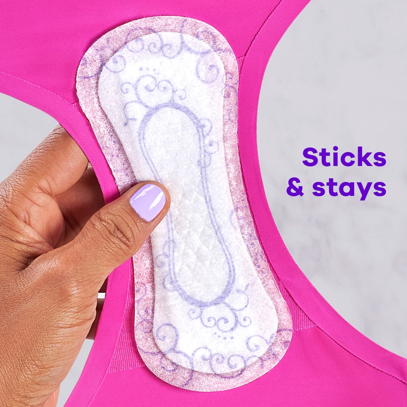 Always Radiant Daily Liners Light Absorbency, Long Length, Up to