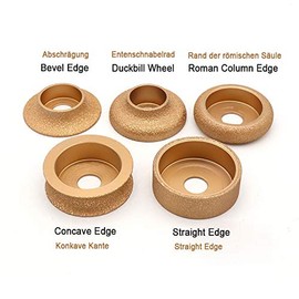 SUPERTOOL Grinding Wheel for Rotary Tools, 1Pcs Diamond Discs Abrasive Cutting Wheel - Golden