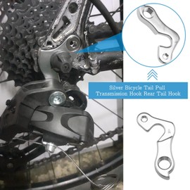 Micro Traders Bike Rear Derailleur Hanger Rear Derailleur Hanger Bicycle Tail Hook Compatible with Epple Compatible with Haibike Compatible with Hercules