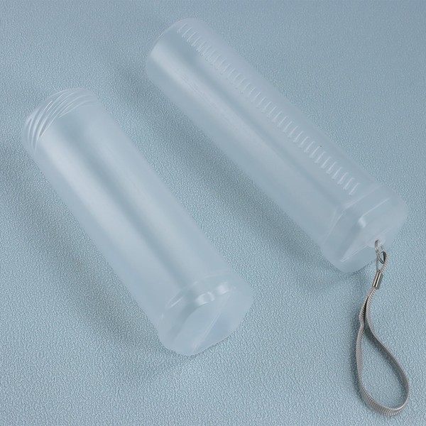 Culinavog Paint Brush Case, 2 Pieces Extendable Plastic Pencil Container,